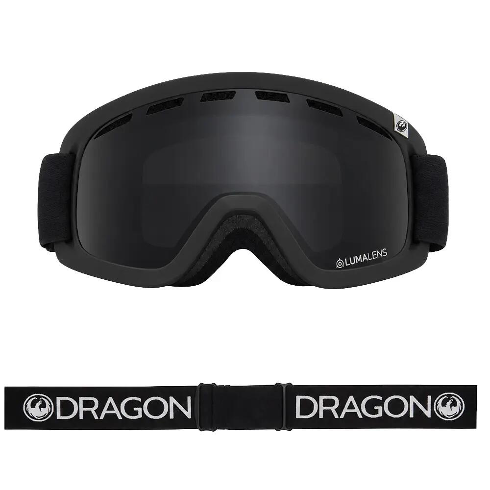 D2 Lunettes De Ski Unisexes - Black/LL Dark Smoke 2/3