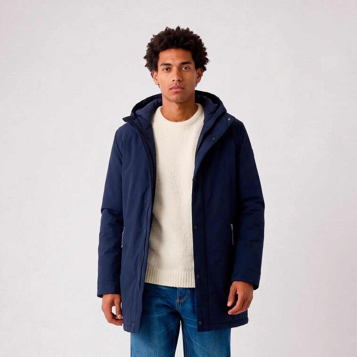 Parka imperméable à capuche bleue Ethan SBPLAY 2/6