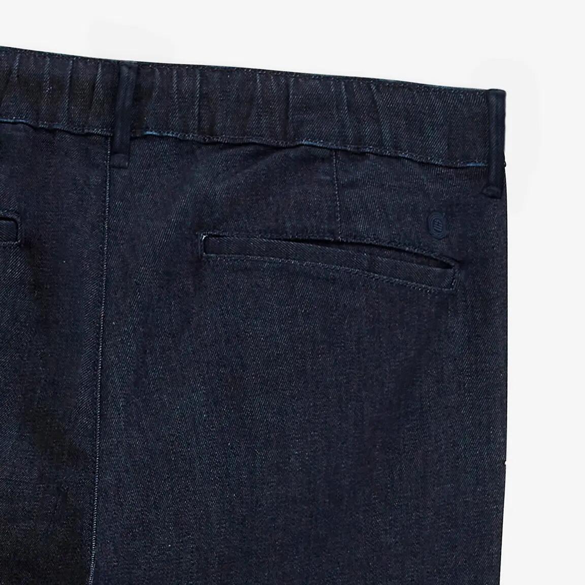 Pantalon denim stretch coton bleu brut 558 4/4