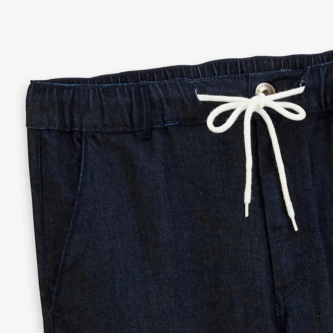 Pantalon denim stretch coton bleu brut 558 3/4