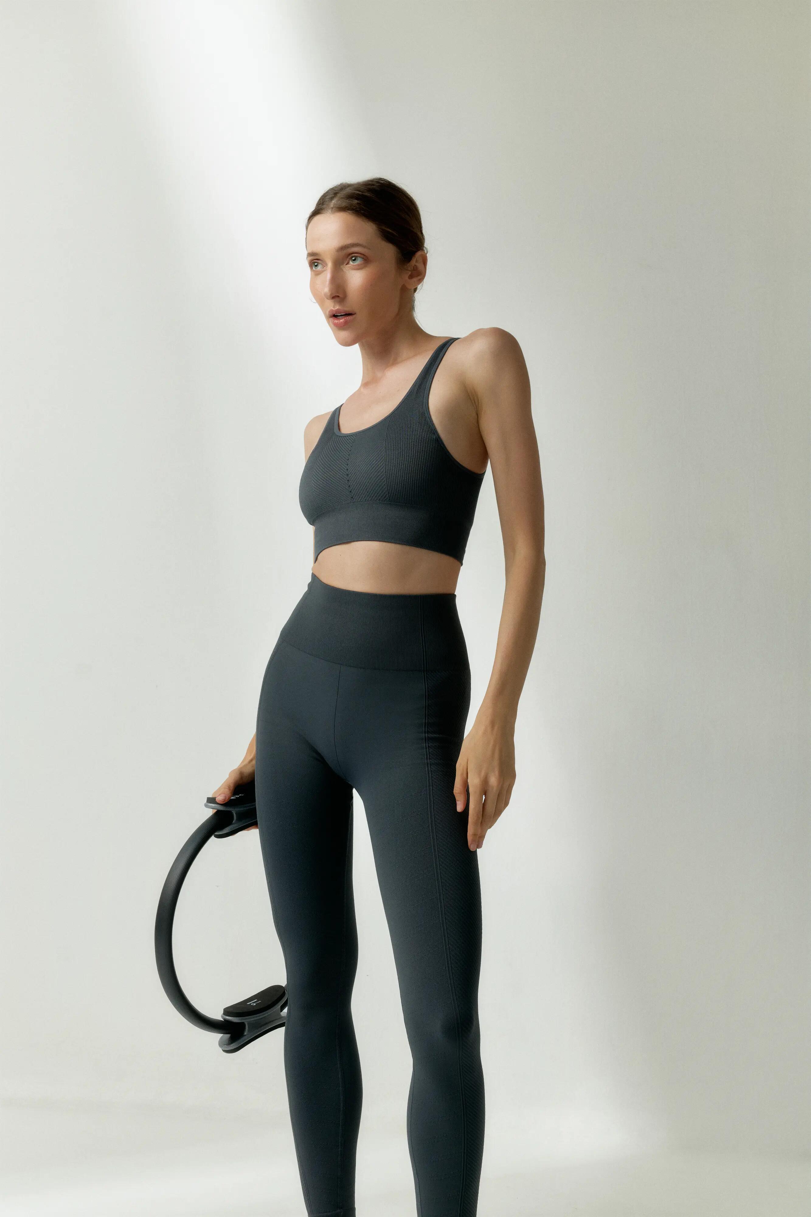 Mallas deportivas de mujer Naisha Sin costuras largo cintura alta 6/7