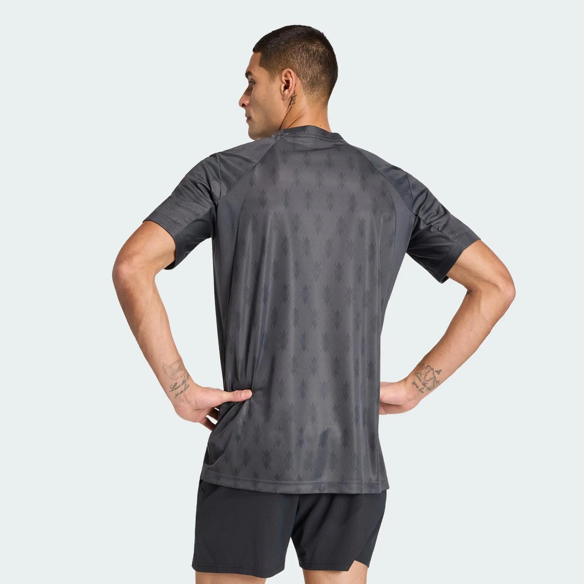 T-SHIRT GRAPHIQUE DE TENNIS CLIMACOOL CLUB 3/7
