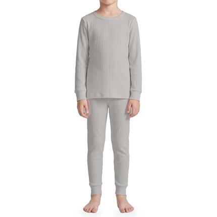 Kinder Funktionswäsche Set Jungen Mädchen Unterhemd Unterhose Feinripp warm