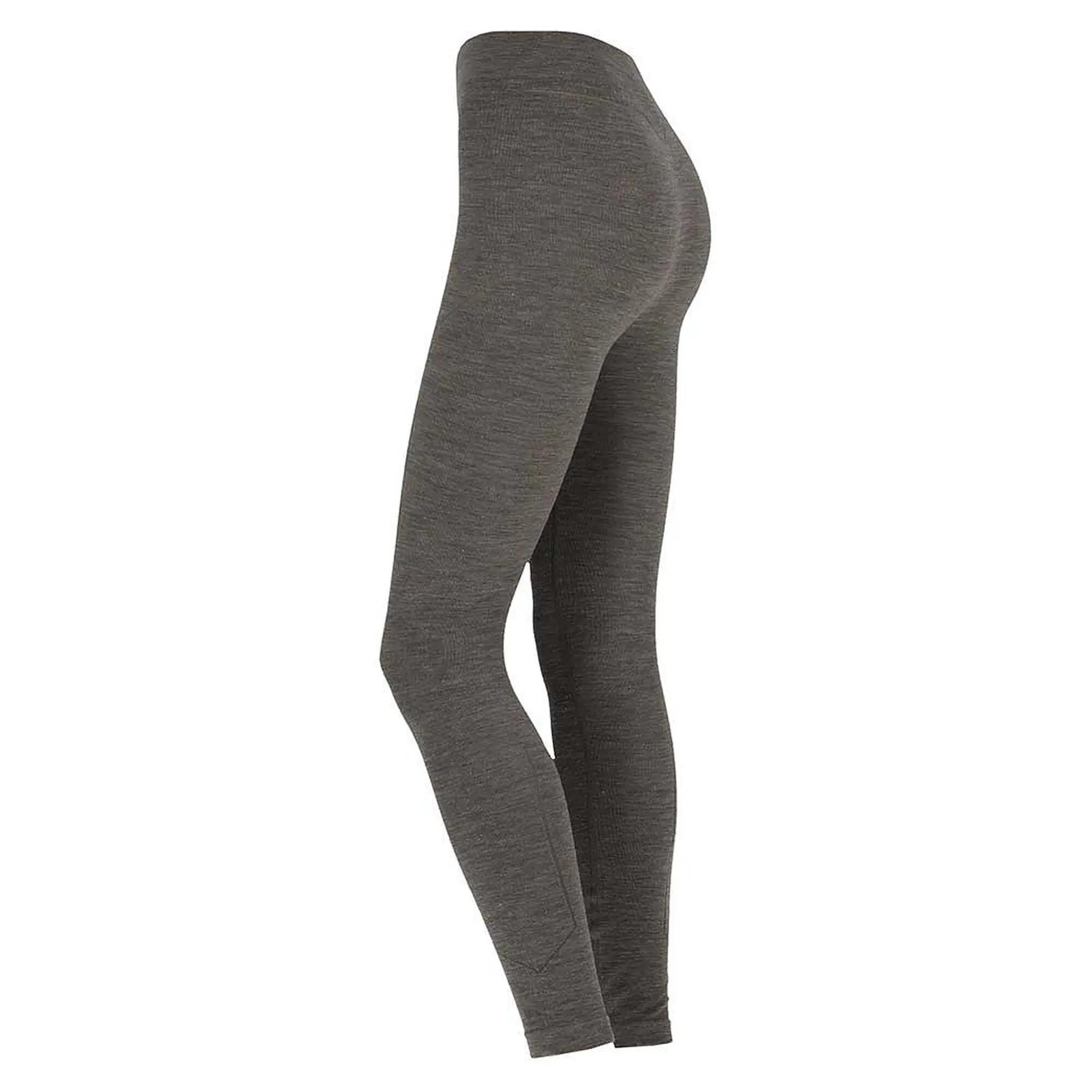 Damen Skiunterwäsche Leggings Funktionshose Merinowolle seamless atmungsaktiv 3/7