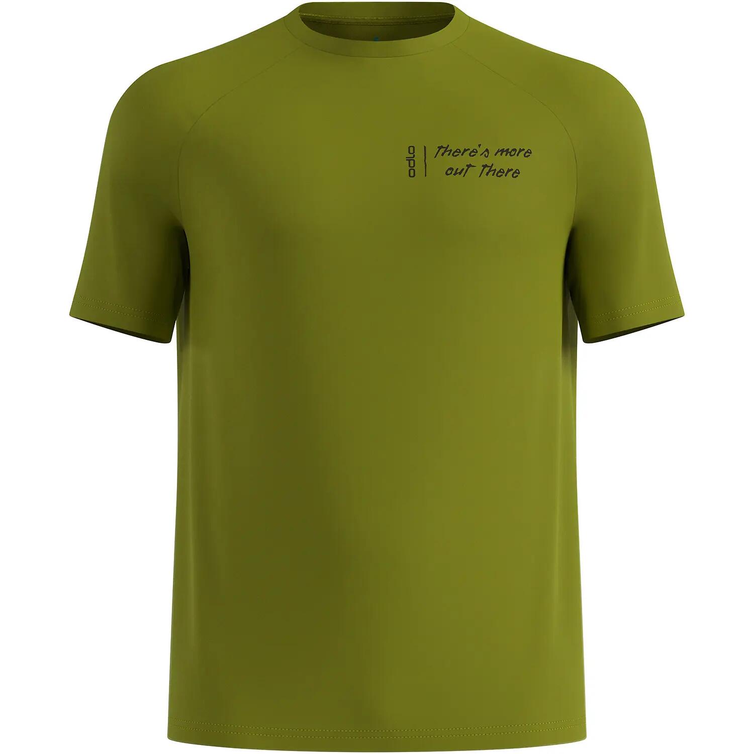 Koszulka z krótkim rękawem męska ODLO T-shirt crew neck s/s ESSENTIAL PRINT
