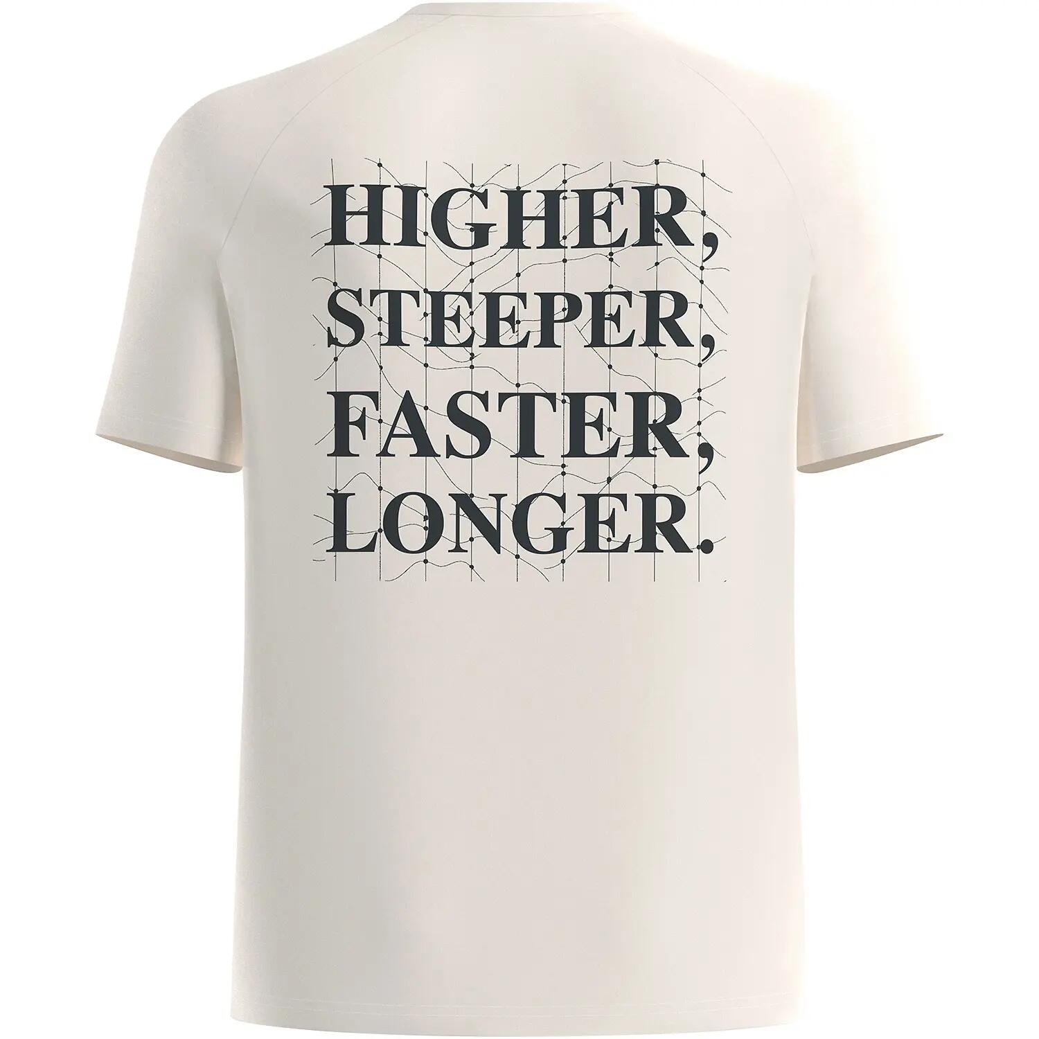 ODLO Odlo T-shirt crew neck s/s ESSENTIAL PRINT Sportshirt GARDENIA L 2/5