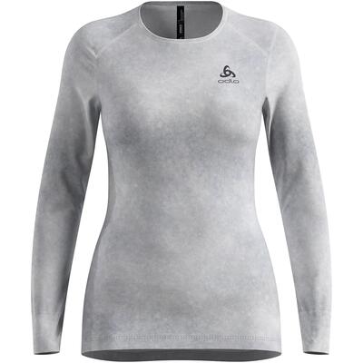 Maglia termica a maniche lunghe da donna ODLO Active Warm X Pow Bl Top collo