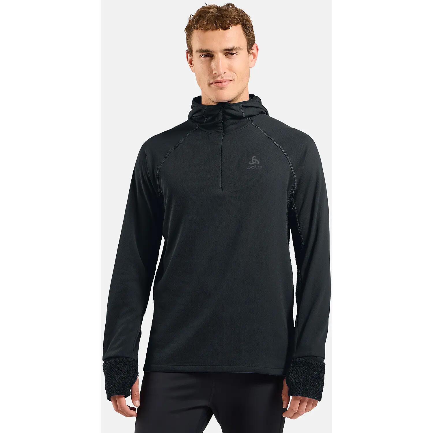 Bluza z kapturem Odlo Mid layer hoody X-ALP 3/7