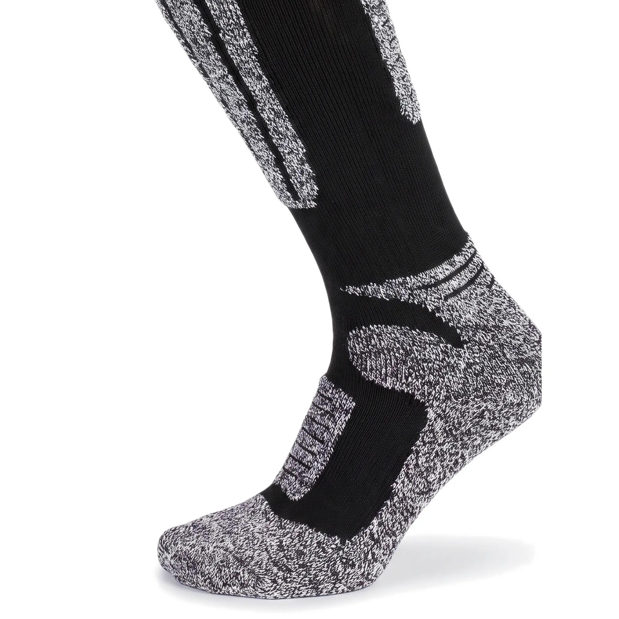 Damen Herren Ski Funktionssocken 4er Pack Kniestrümpfe gepolstert Wolle Snow 7/9