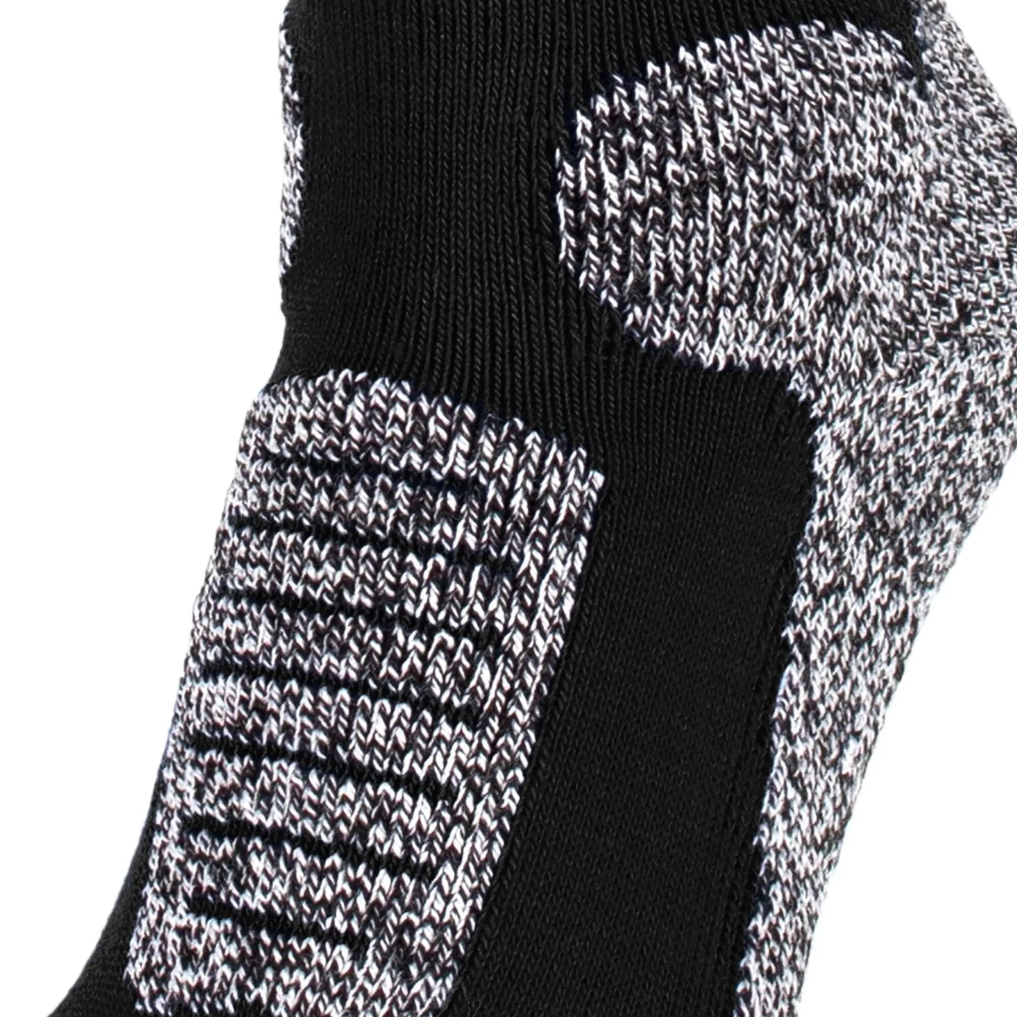 Damen Herren Ski Funktionssocken 4er Pack Kniestrümpfe gepolstert Wolle Snow 6/9