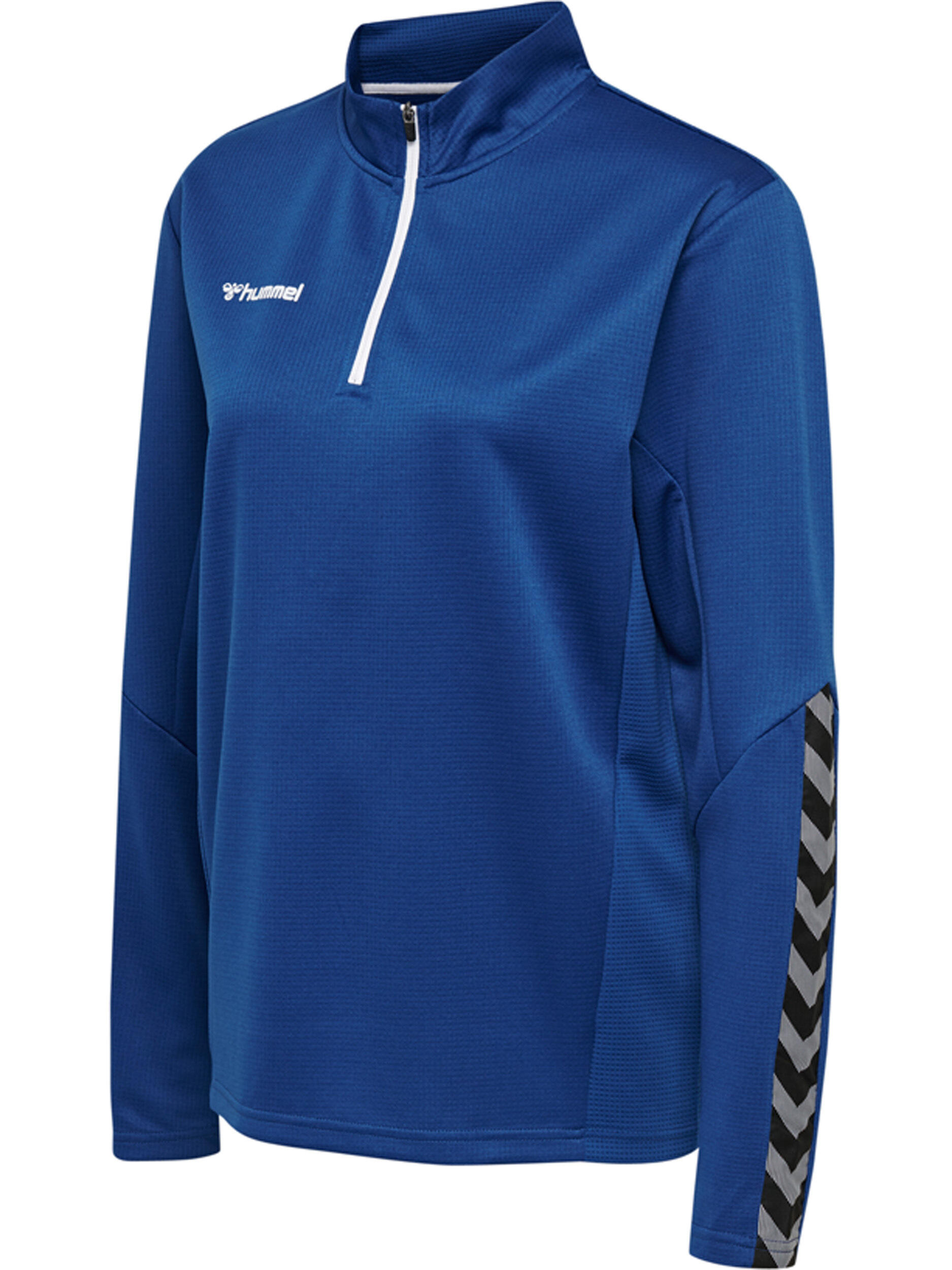 Bluza do piłki nożnej damska Hummel demi-zip hml AUTHENTIC