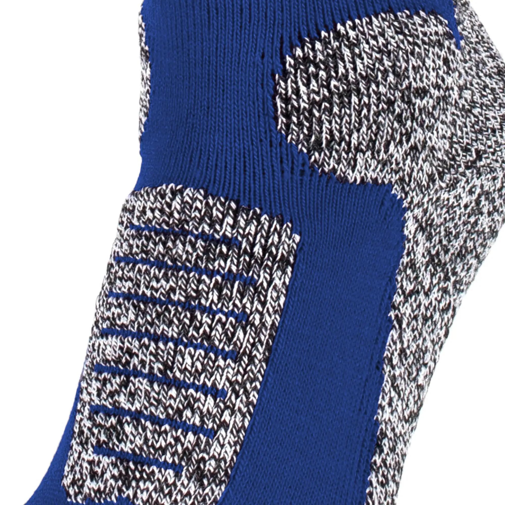 Damen Herren Ski Funktionssocken 4er Pack Kniestrümpfe gepolstert Wolle Snow 6/9