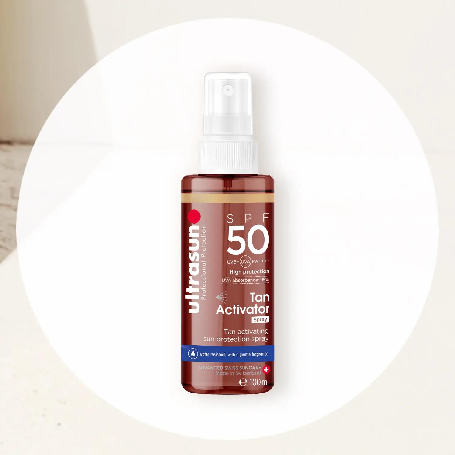 Zonnebrandcrème - Tan Activator Spray SPF50 (100 ml / SPF50) 3/5
