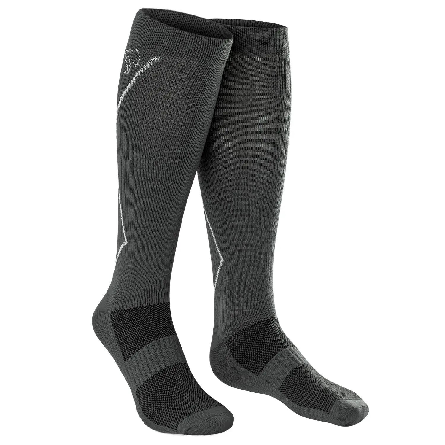 Damen Herren Laufsocken Kompression kniehoch gepolstert atmungsaktiv 2er Pack 5/9
