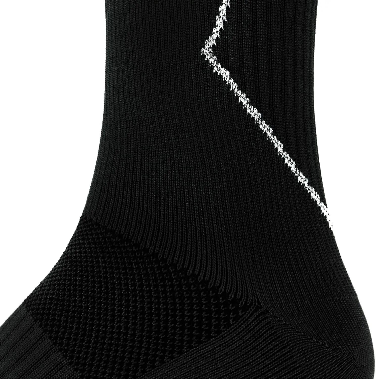 Damen Herren Laufsocken Kompression kniehoch gepolstert atmungsaktiv 2er Pack 2/8