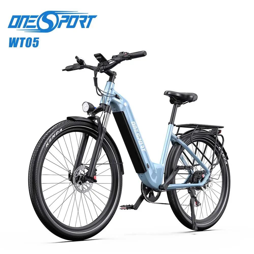 Elektrische fiets met trapondersteuning WT05, accu 36V 18,2Ah 1/15