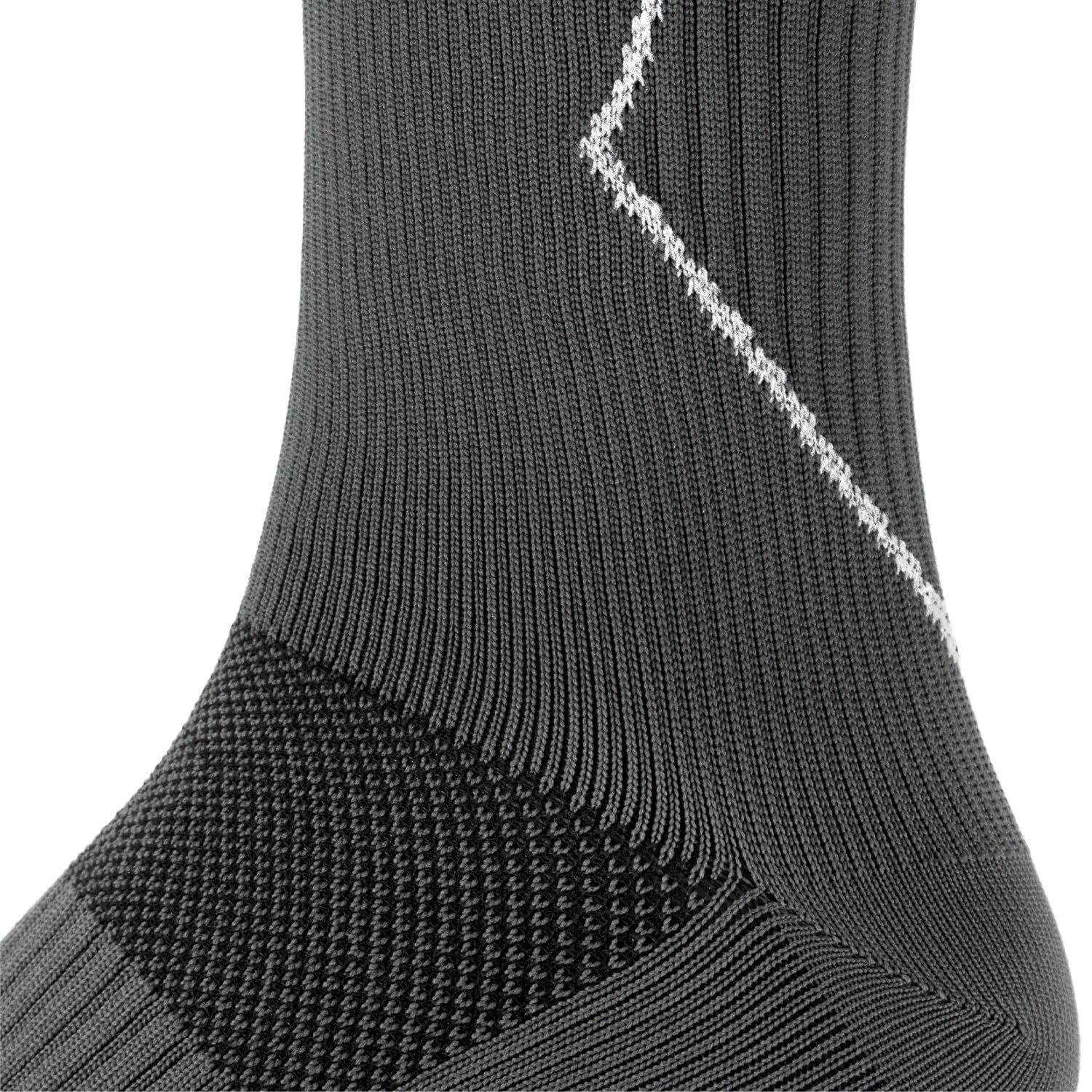 Damen Herren Laufsocken Kompression kniehoch gepolstert atmungsaktiv 2er Pack 2/9