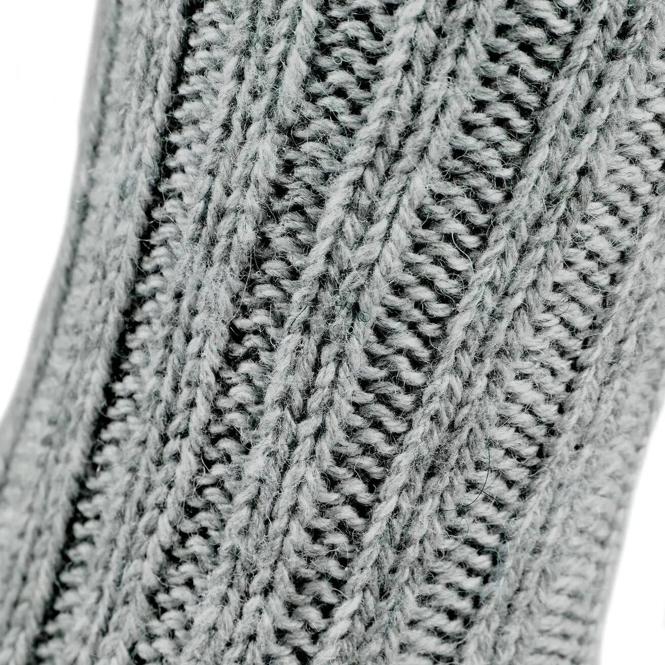 Damen Herren Winter Wollsocken dick gestrickt Alpaka elastischer Bund 4 Paar 6/7