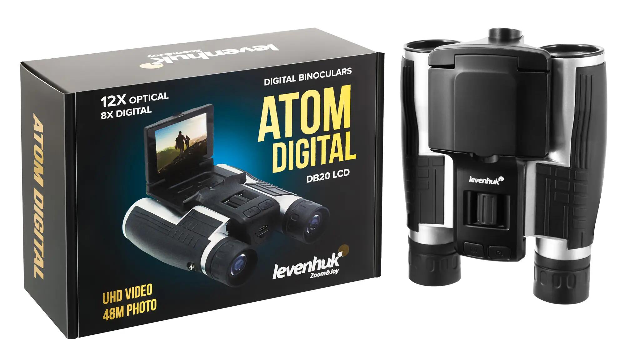 Binocolo Levenhuk Atom Digital DB20 LCD 3/11