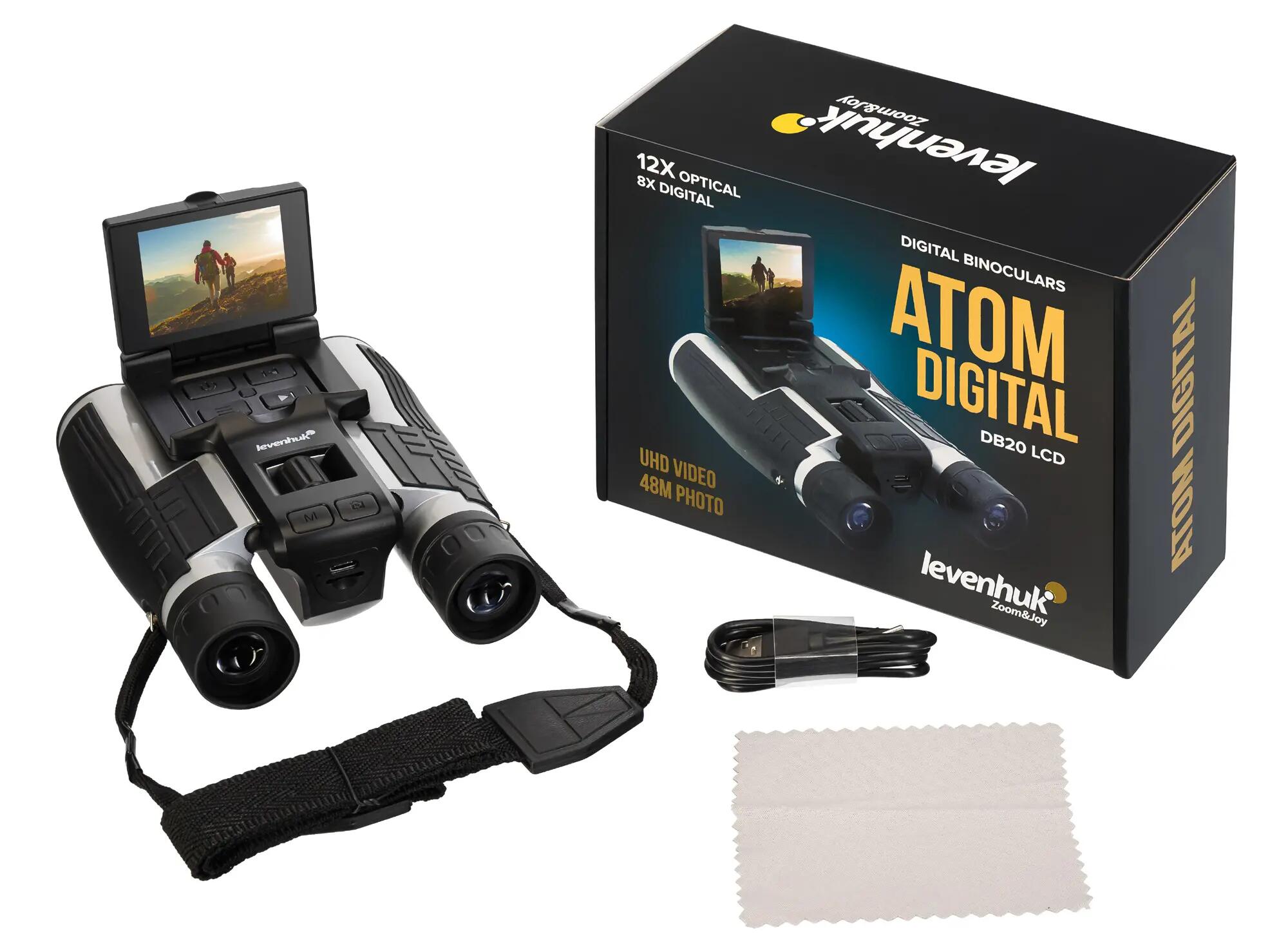 Binocolo Levenhuk Atom Digital DB20 LCD 2/11