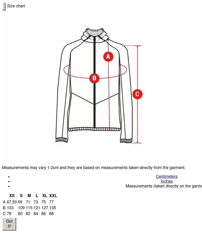 Men 's football rain jacket RSG Rain Jacket Player U Red 7/8