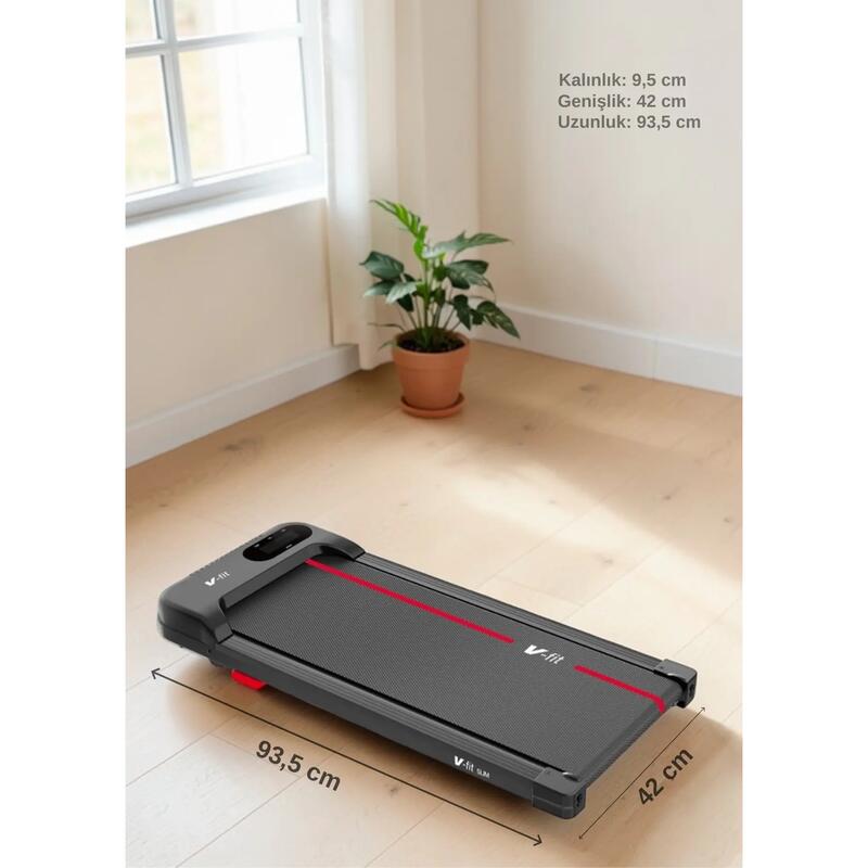 VFİT Slim Koşu Bandı 34x79 cm Minimal Yürüyüş Bandı