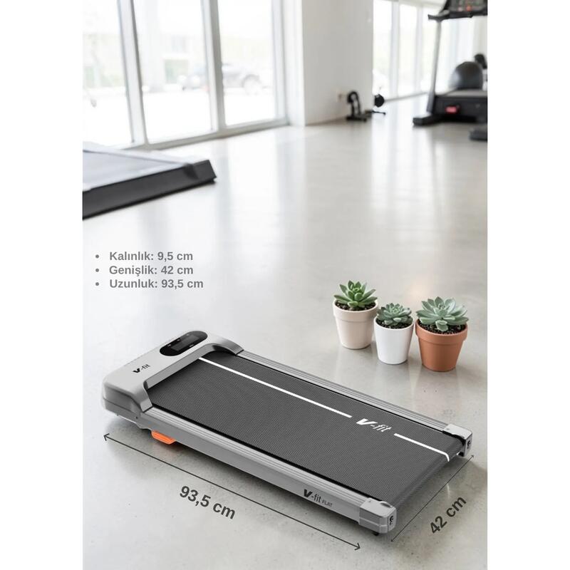 V-Fit Flat Koşu Bandı 34x79 cm Minimal Yürüyüş Bandı