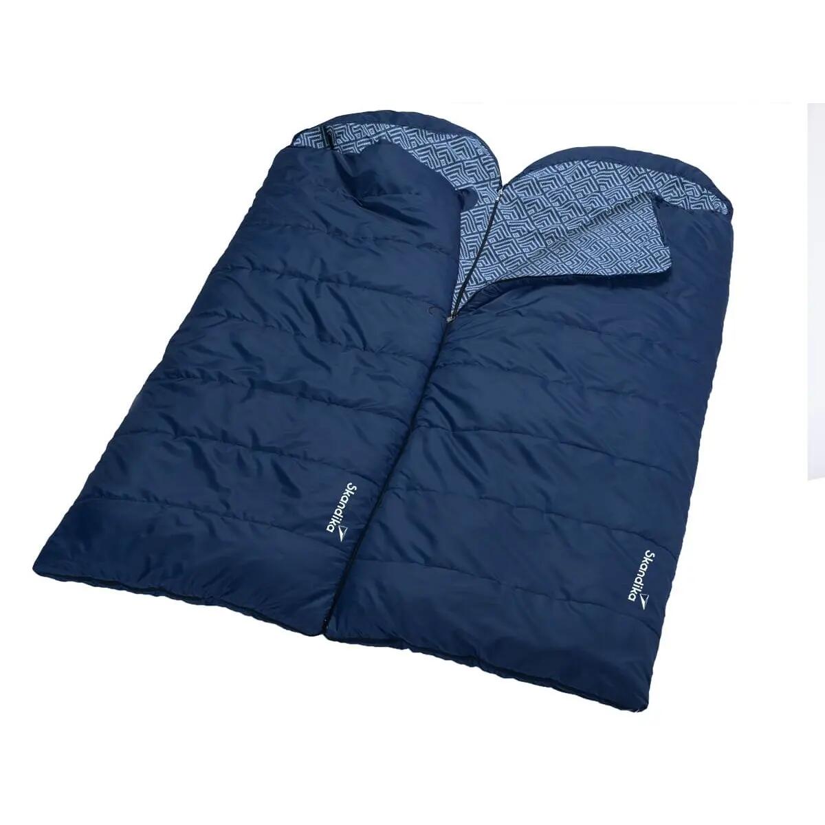 Slaapzak Dundee - rechthoekig - 220x80cm - 3 seizoenen - voor volwassenen 15/15