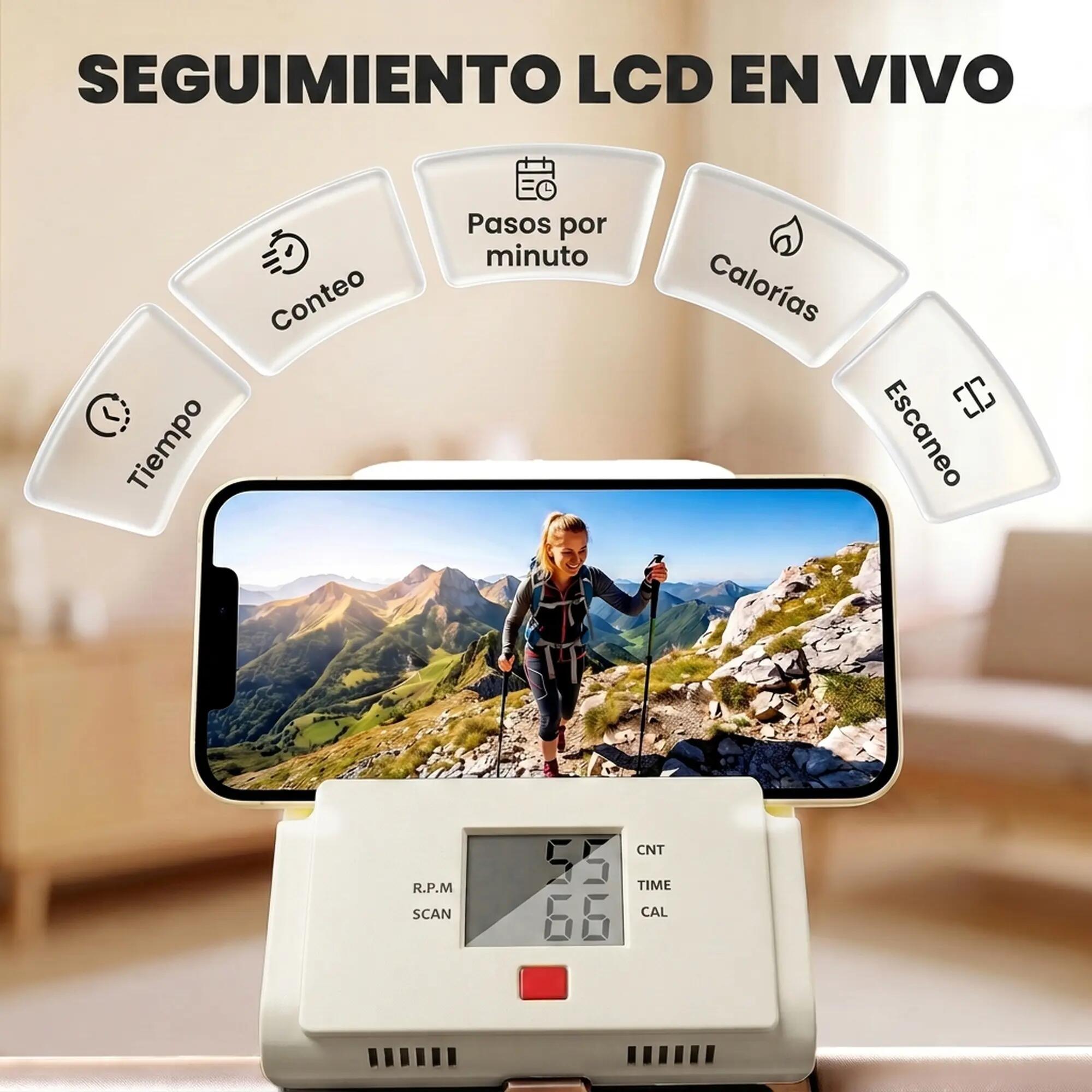 Stepper de escada 90x50x133 cm branco SPORTNOW 5/9