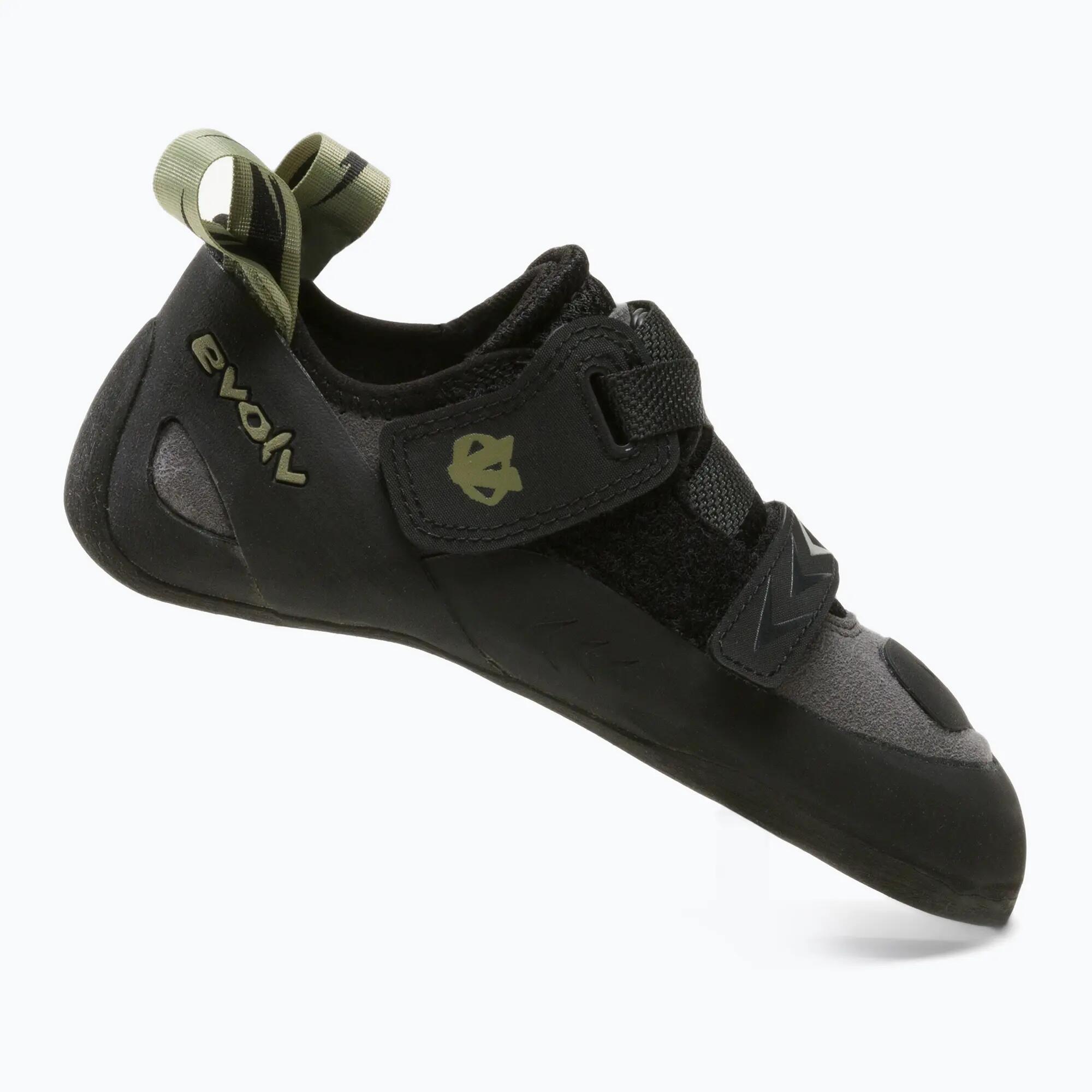 Scarpe da arrampicata uomo Evolv Kronos nero/olive US 9,5/42,5 2/7