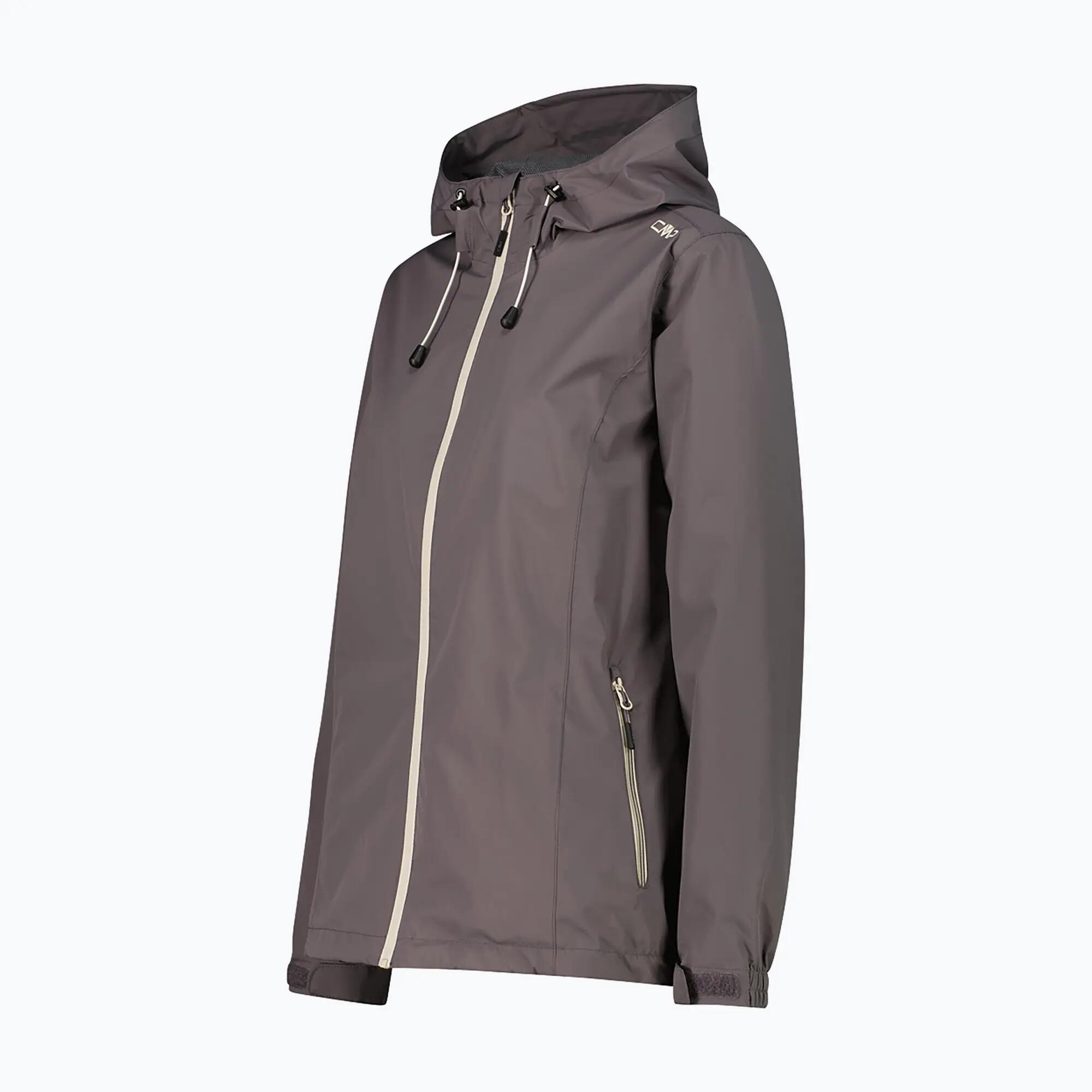 CMP Damen Regenjacke Woman Rain Jacket Fix Hood 39X6636 3/8