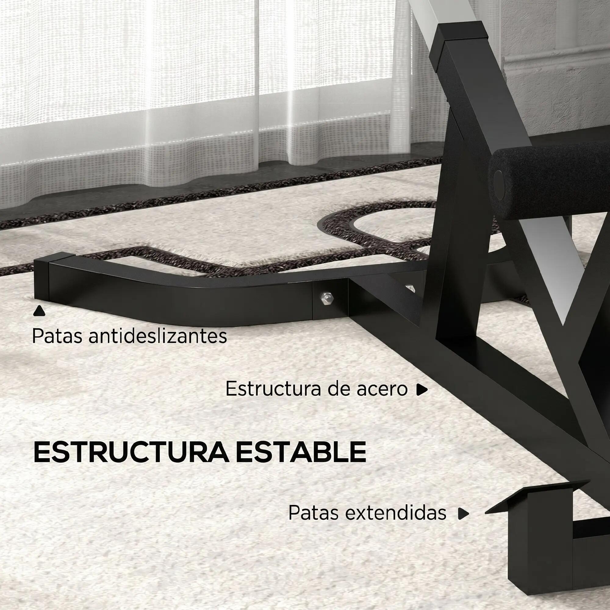 Silla Romana SPORTNOW 126x70x84 cm Negro 6/9