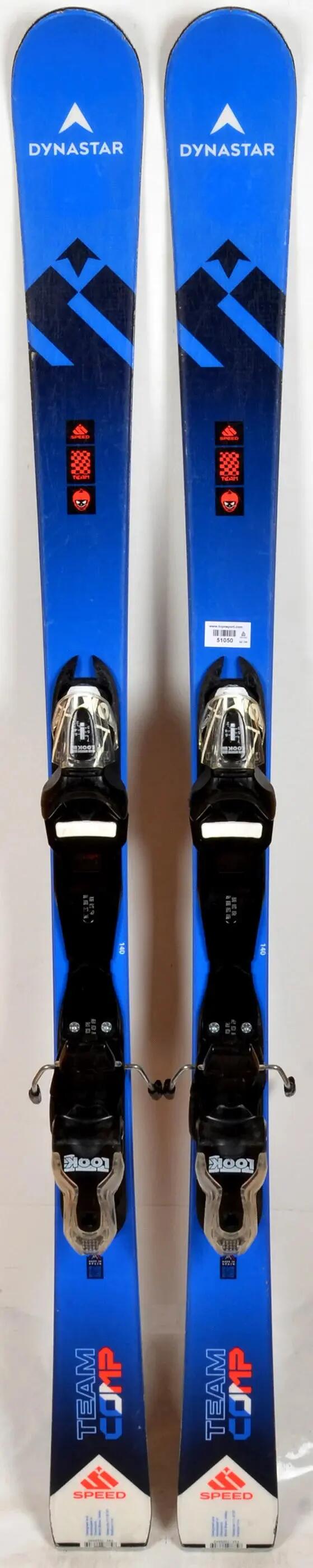RECONDITIONNE - Skis junior Dynastar TEAM COMP full blue - BON 2/2
