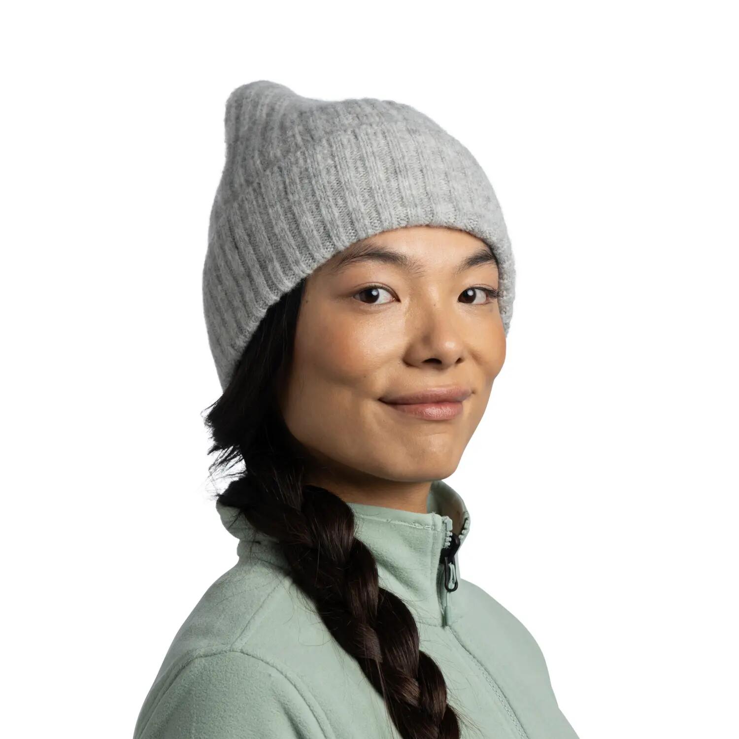 Bonnet tricoté Unisex Buff Blanche TAILLE UNIQUE 4/5