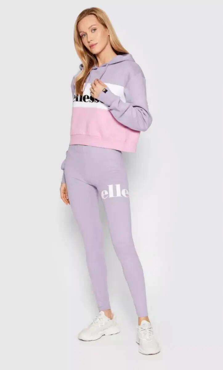 LEGGINSY DAMSKIE DŁUGIE ELLESSE   KOLOR FIOLETOWY 4/5