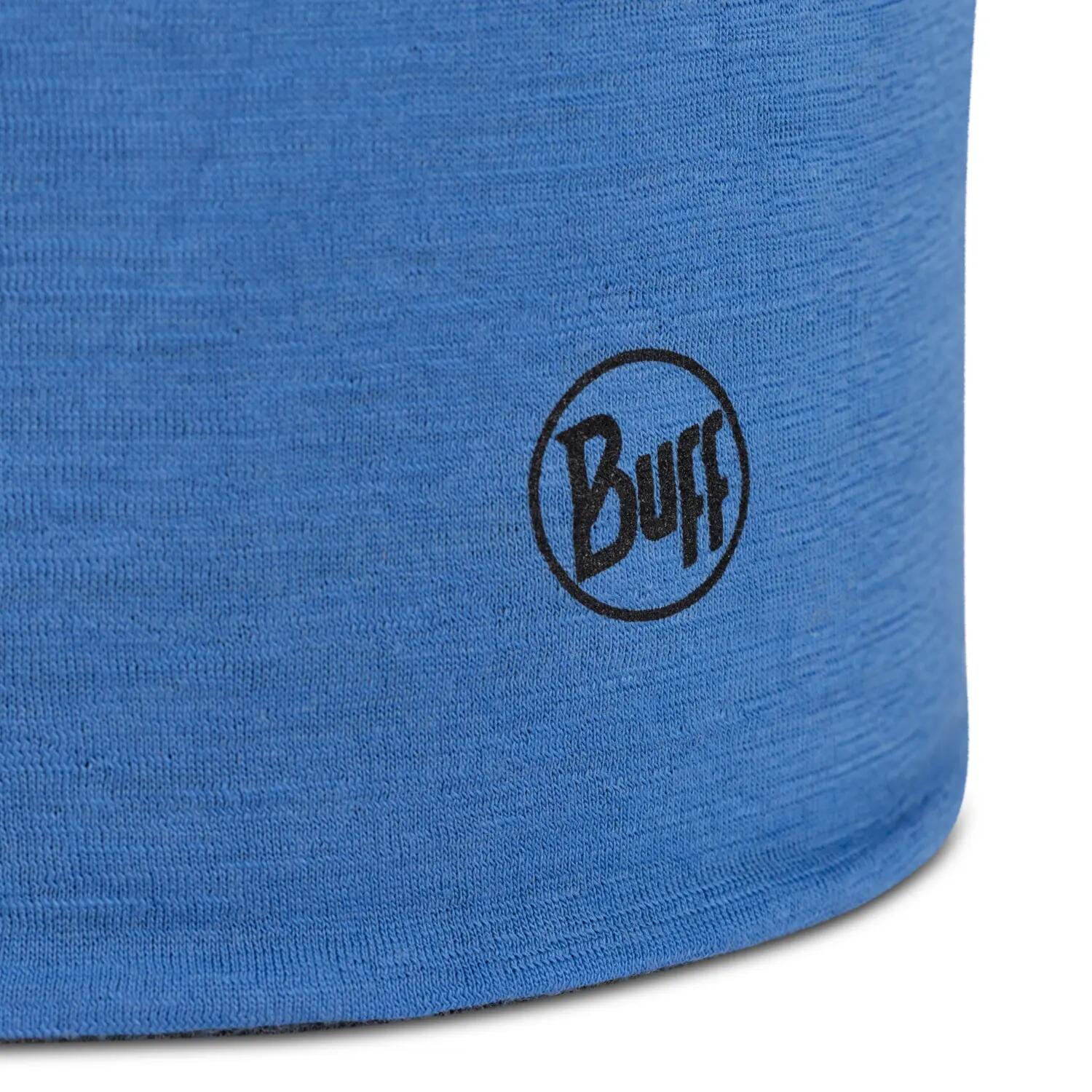 Bonnet Lightweight Merino Reversible Unisex Buff Bleu TAILLE UNIQUE 3/6