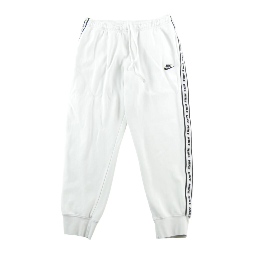 Second life - Men's Tape Logo Jogger Joggers White - Good