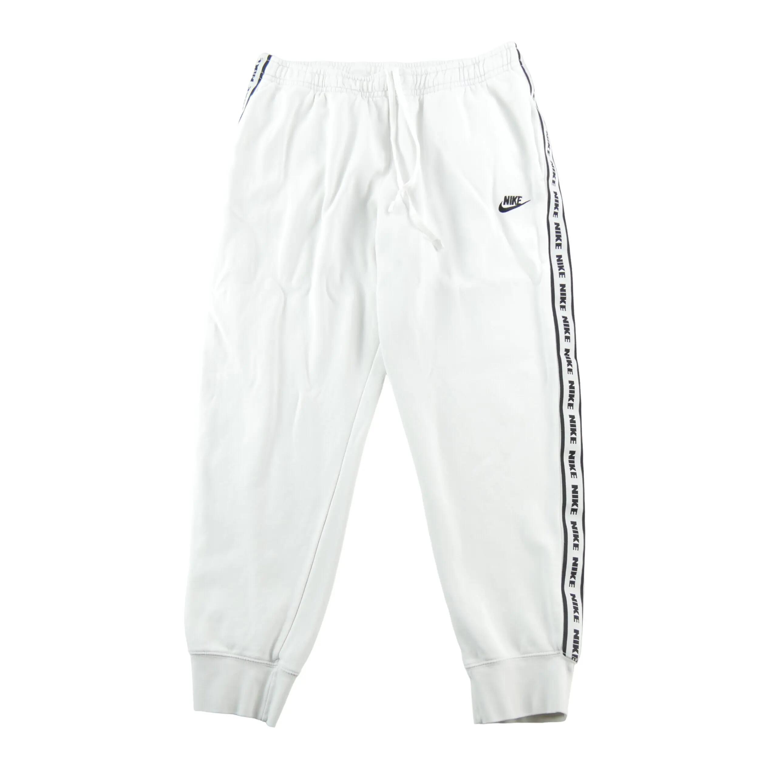 Second life - Joggings Bărbat Tape Logo Jogger Alb - Bun