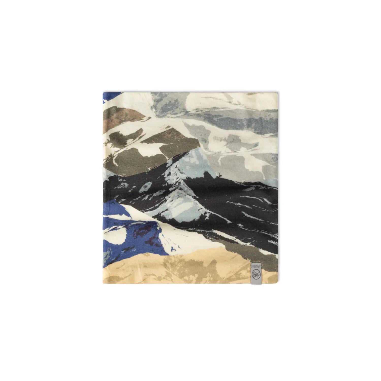 Tour de cou Merino Heavyweight Prints Unisex Buff Bleu TAILLE UNIQUE 2/5
