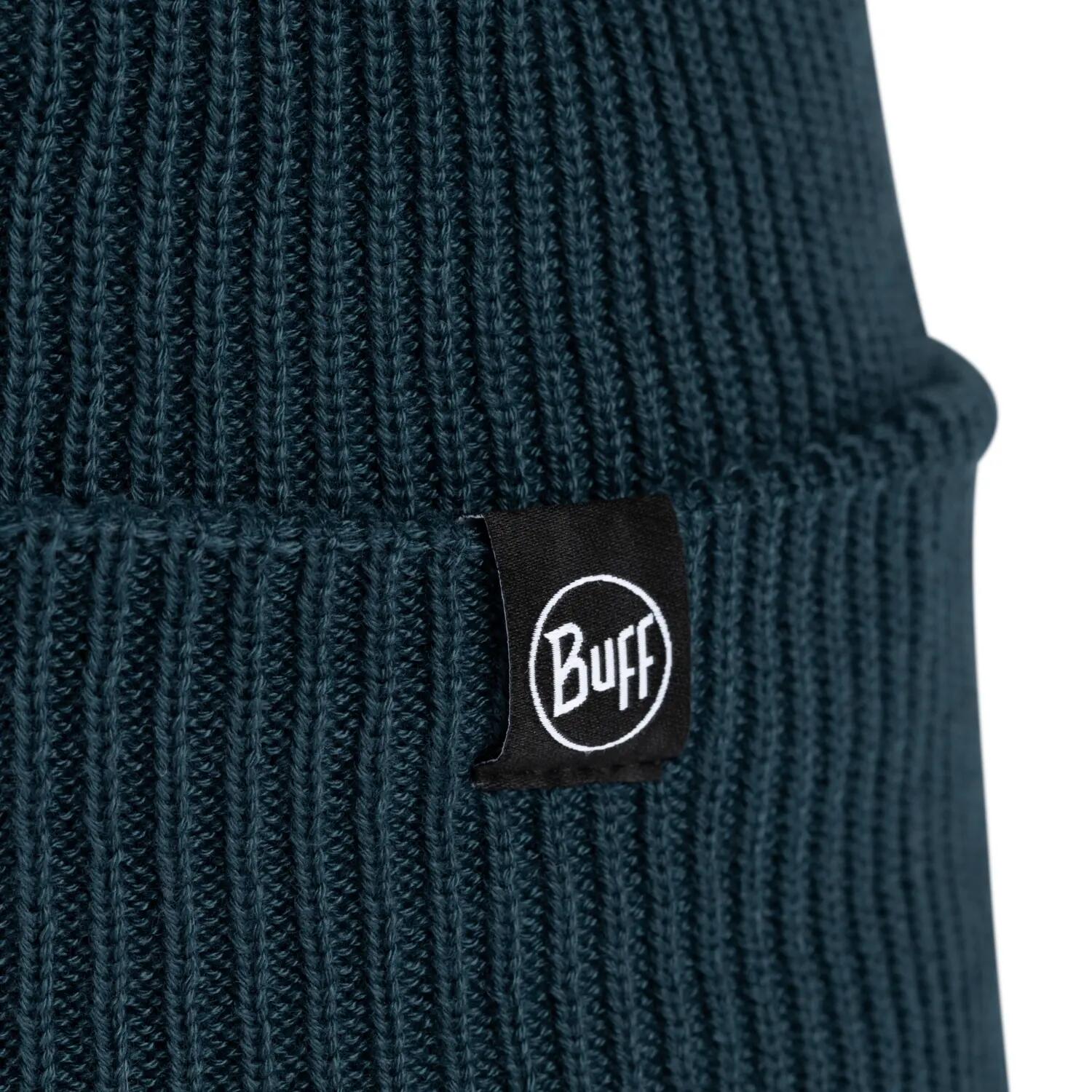 Bonnet tricoté Unisex Buff Bleu TAILLE UNIQUE 2/5