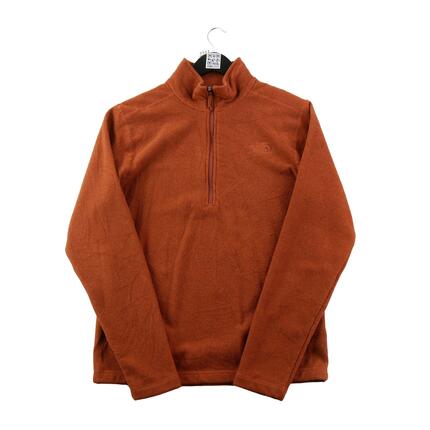 Seconde vie - Pull polaire Homme Col montant Orange - Excellent