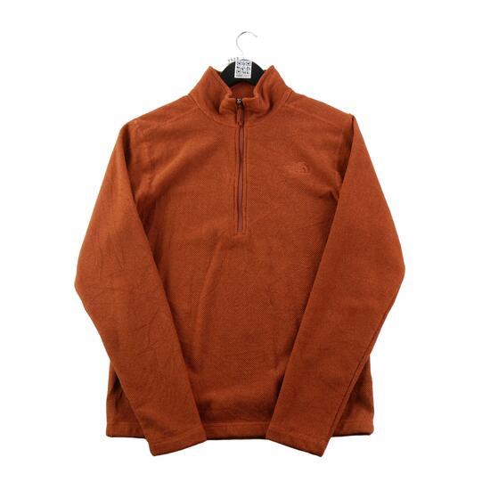 Seconde vie - Pull polaire Homme Col montant Orange - Excellent
