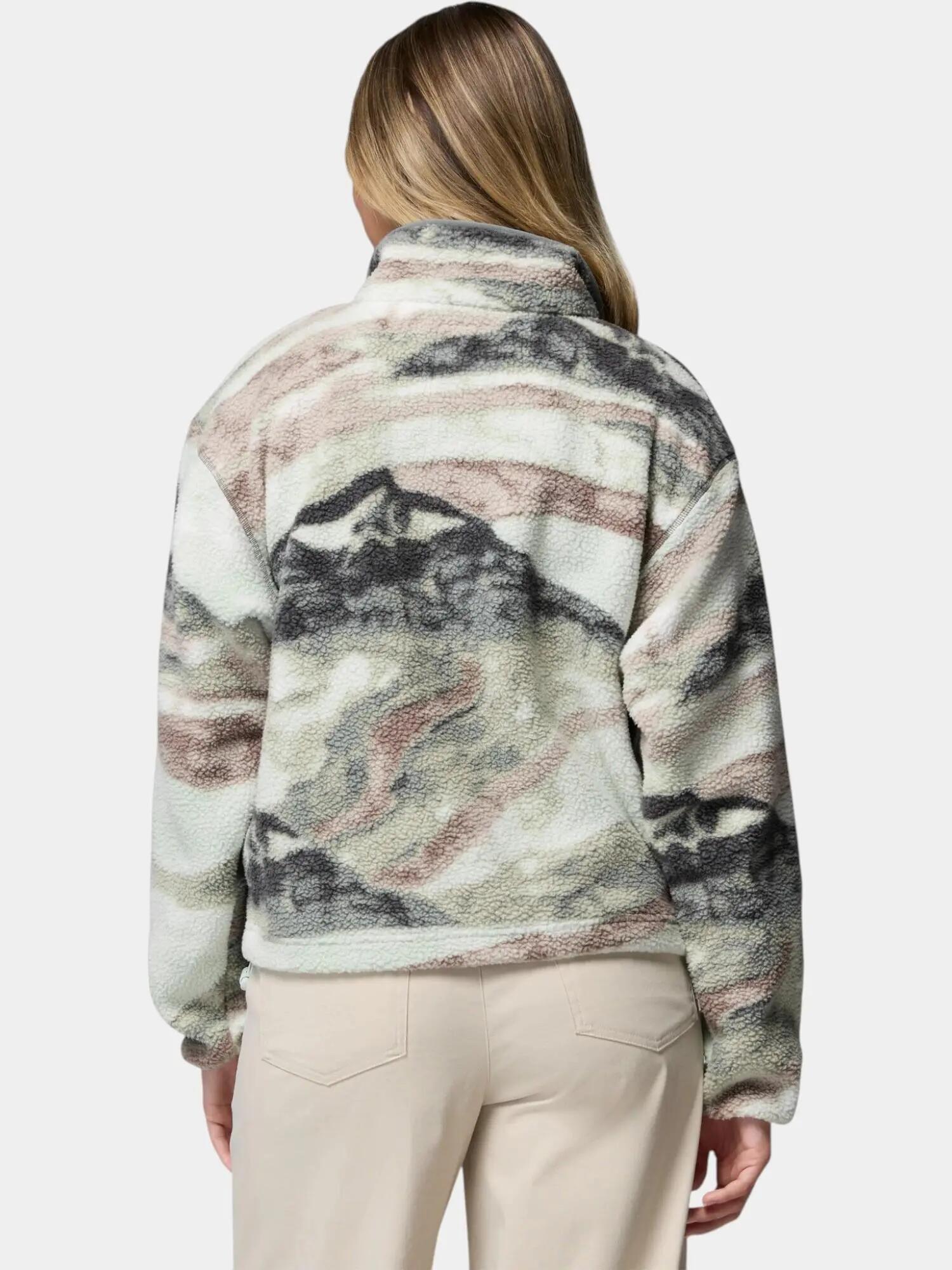 Suéter Mujer Helvetia II Printed Cropped Half Snap 3/7