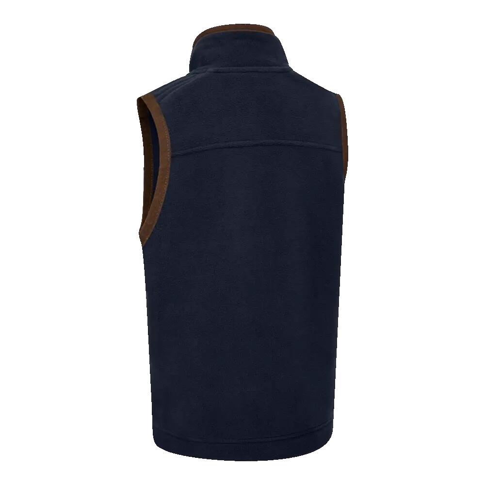 Youth Cumbria Fleeceweste - Dark Blue, weich und geräuscharm 2/2