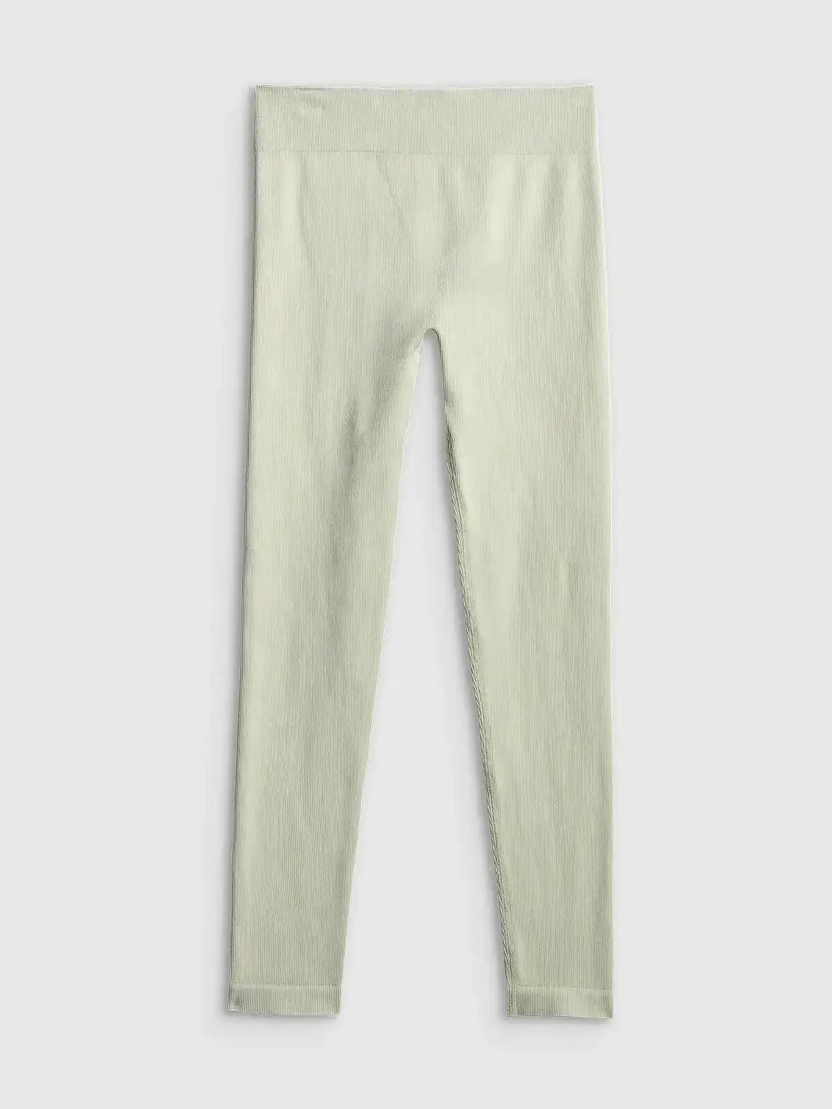 LEGGINSY DAMSKIE 4F TENINGOWE SZYBKOSCHNĄCE Z WYSOKIM STANEM KOLOR ZIELONY 11/13