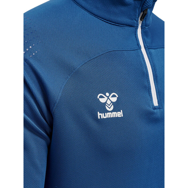 Sweatshirt Hmllead Multisport Mannelijk Licht Ontwerp Sneldrogend Hummel