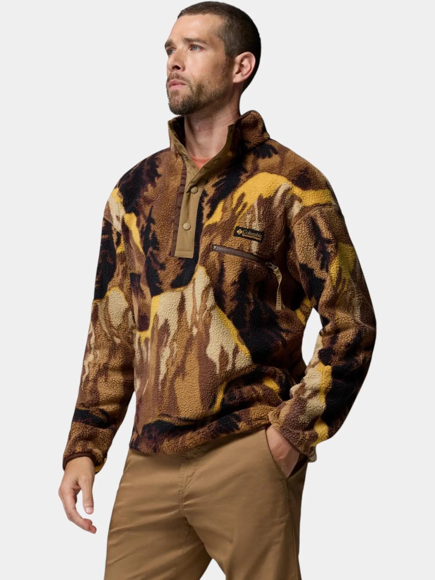Pull Homme Helvetia II Printed Half Snap 2/6