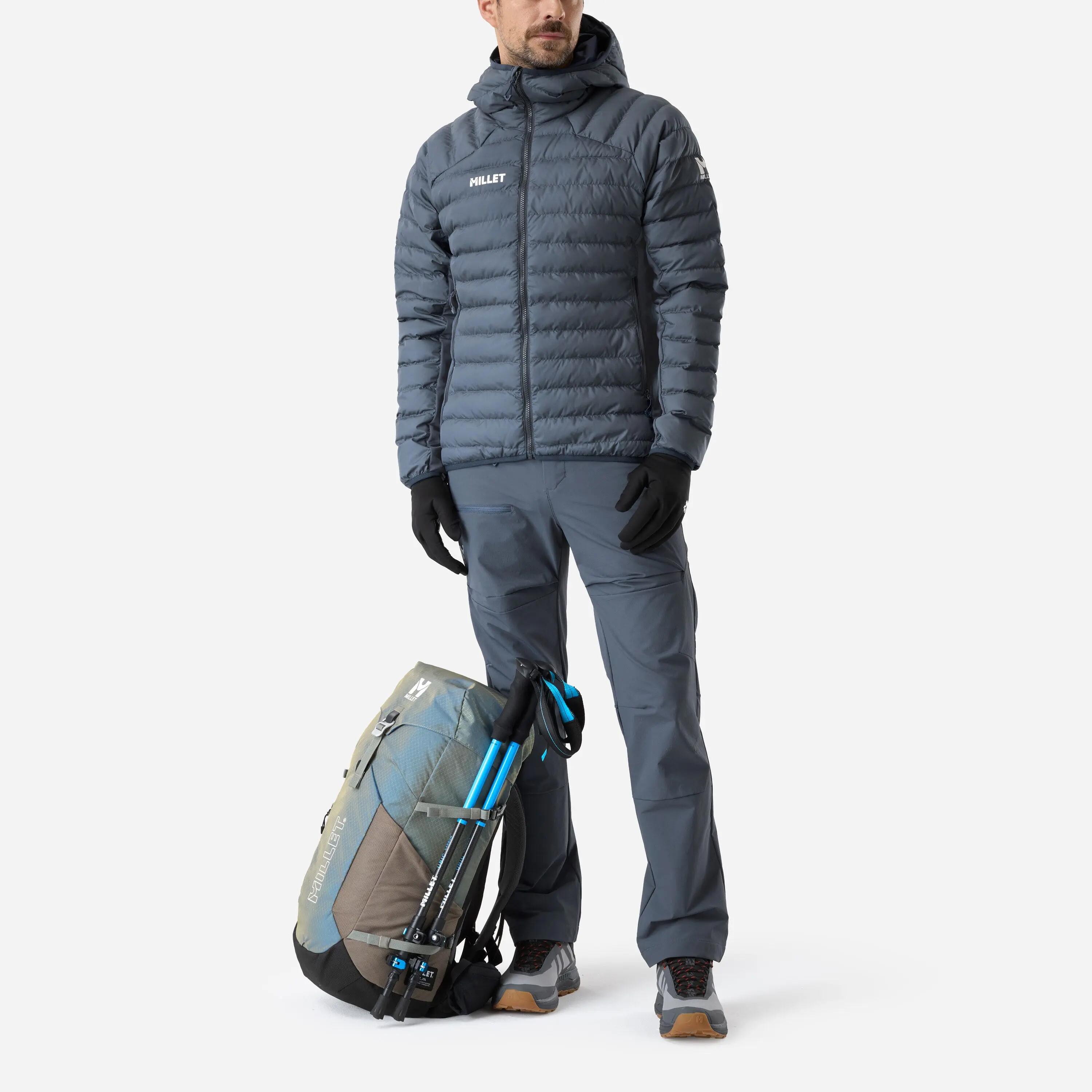 Chaqueta con relleno Senderismo - Trekking Hombres  FITZ ROY WARM 2/5