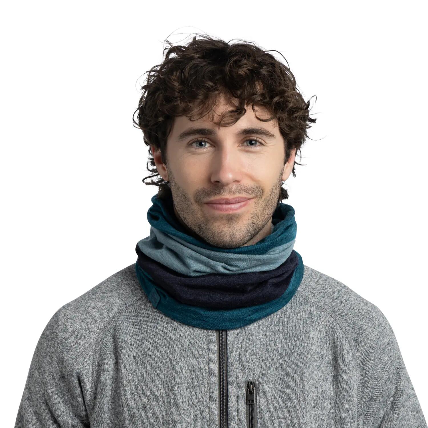 Tour de cou Merino Move Unisex Buff Bleu TAILLE UNIQUE 3/5