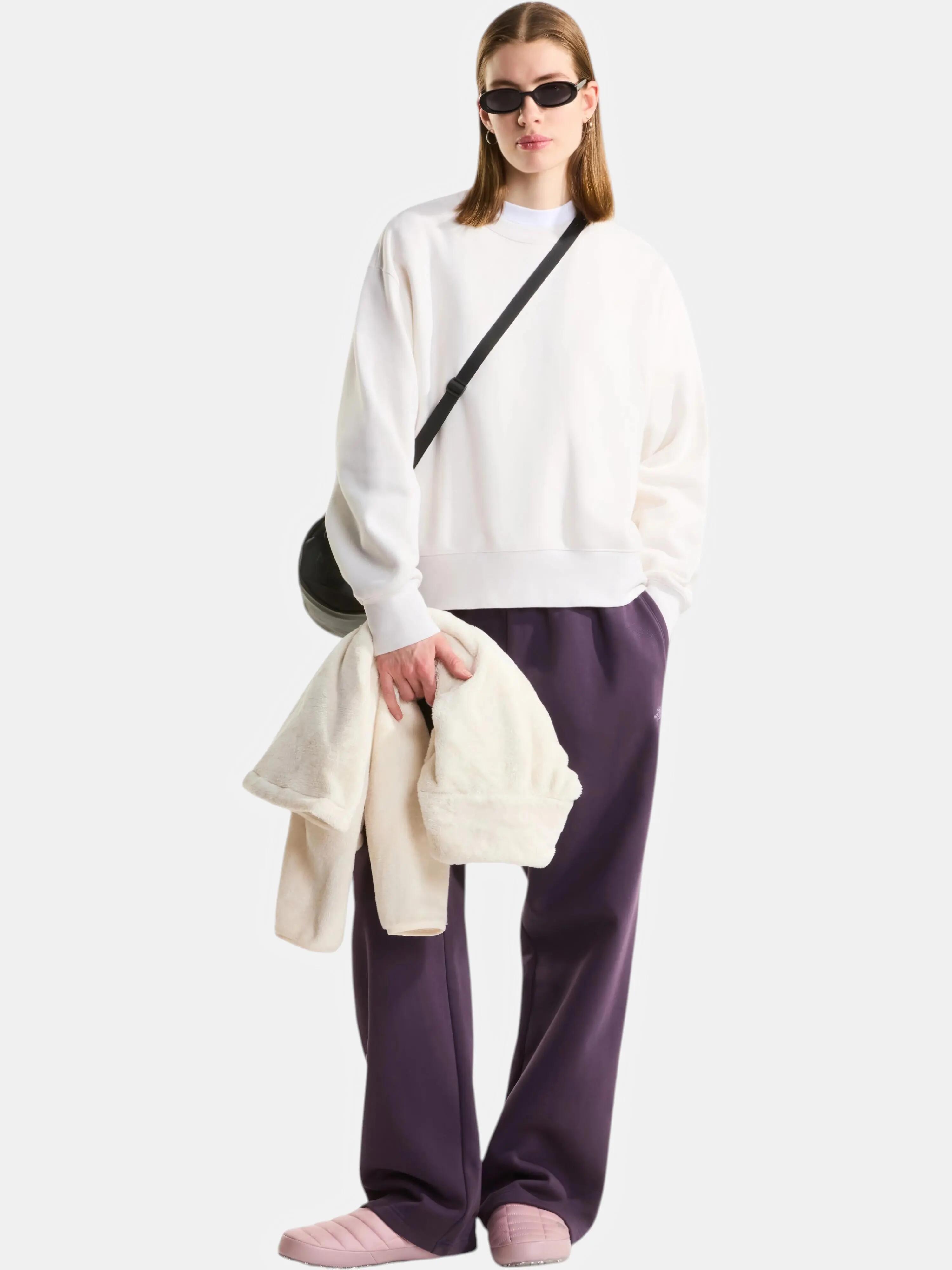 Maglione Donna W Tnf Essential Simple Dome Boxy Os Crew 3/6